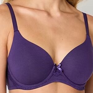 Ambrielle Cotton Underwire Full Coverage Bra size 36DD